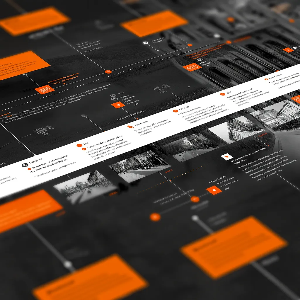 AI customer journey mapping diagram for data-driven web design and user experience optimization